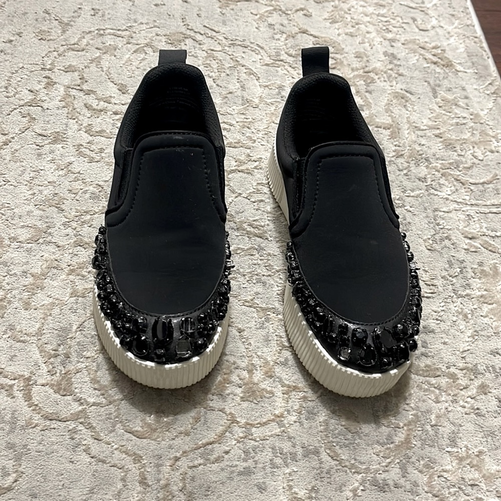 Slip ons with jewels